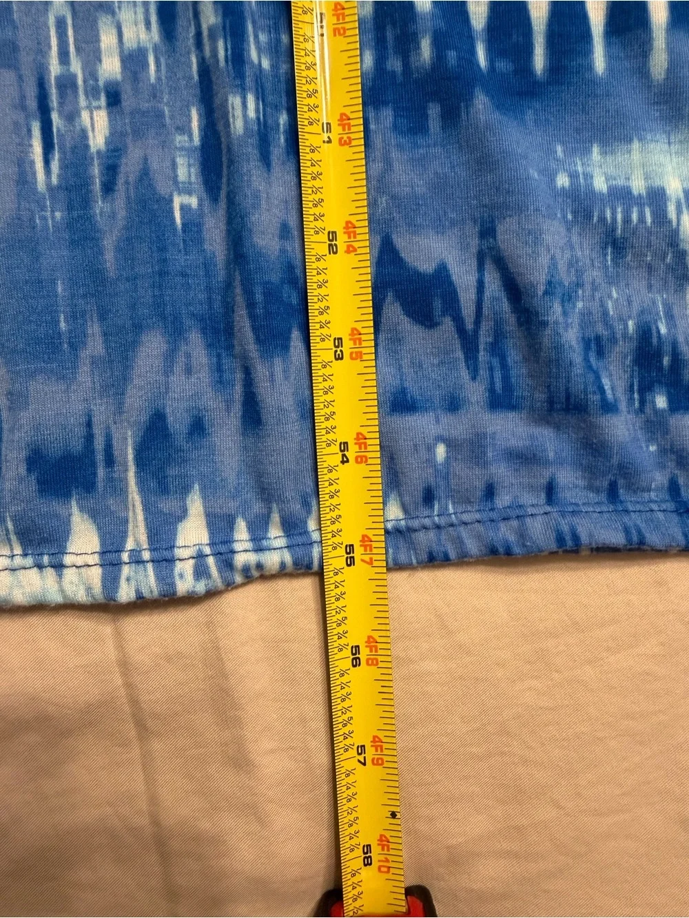 Faded Glory Sleeveless Maxi Dress M Blue Print - Picture 9 of 9